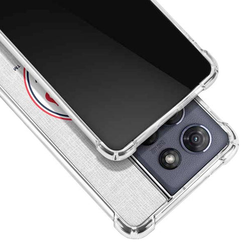 MLB Minnesota Twins Split Moto G Play 5G (2025) Clear Case
